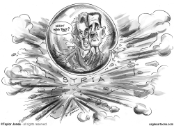 THE ASSADS - CLOSING IN ON THE BUBBLE by Taylor Jones