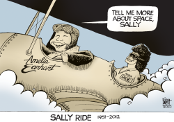 SALLY RIDE, RIP,  by Randy Bish