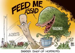 SYRIAN SHOP OF HORRORS,  by Randy Bish