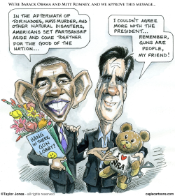OBAMA AND ROMNEY FINALLY AGREE -  by Taylor Jones