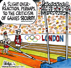 OLYMPIC SECURITY by Steve Nease