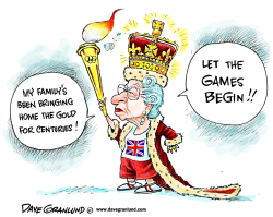 Olympic Gold by Dave Granlund