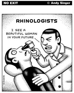 RHINOLOGISTS by Andy Singer