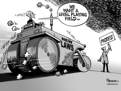 PUTIN'S NEW LAWS by Paresh Nath