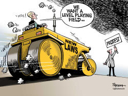 PUTIN'S NEW LAWS  by Paresh Nath