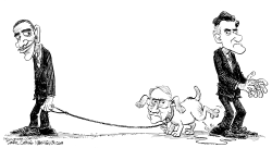 OBAMA ATTACK DOG by Daryl Cagle