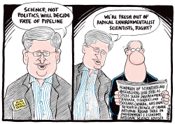 SCIENCE WILL DECIDE PIPELINE by Ingrid Rice