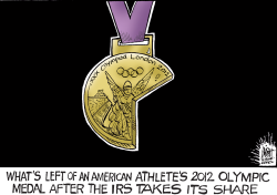 TAXING THE OLYMPIC ATHLETES,  by Randy Bish