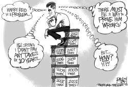 ROMNEY TAXES by Pat Bagley