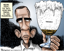 WHITE HOUSE MICROBREW by Kevin Siers