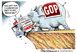 TODD AKIN AND GOP PUSH by Dave Granlund