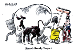 SHOVEL -READY PROJECTS by Jimmy Margulies