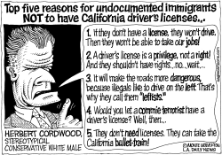 LOCAL-CA ILLEGAL ALIEN DRIVERS by Monte Wolverton