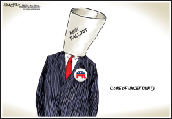 GOP CONE OF UNCERTAINTY by J.D. Crowe