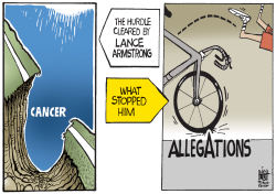LANCE ARMSTRONG,  by Randy Bish