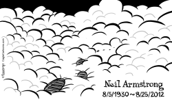 RIP NEIL ARMSTRONG by Martin Sutovec