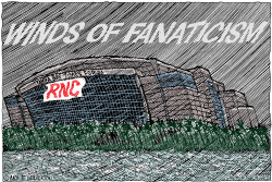 WINDS OF FANATICISM  by Monte Wolverton