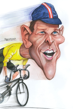 LANCE ARMSTRONG by Petar Pismestrovic