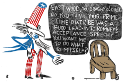 EASTWOOD'S SPEECH by Randall Enos