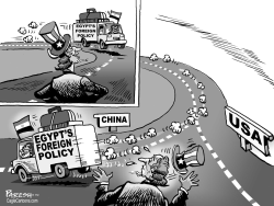EGYPT AND USA by Paresh Nath
