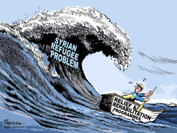 SYRIAN REFUGEE CRISIS  by Paresh Nath
