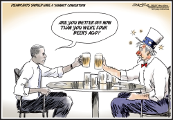 OBAMA'S BEER STRATEGY by J.D. Crowe