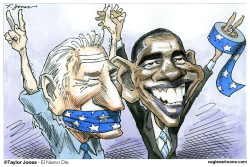 BIDEN AND OBAMA -  by Taylor Jones