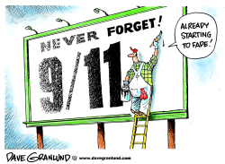 9-11 FADING by Dave Granlund