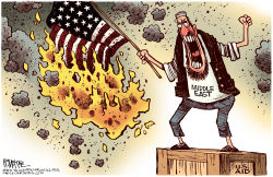 MIDEAST UNREST by Rick McKee