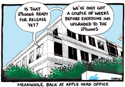 BACK AT APPLE HEAD OFFICE by Ingrid Rice