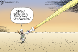 OBAMAS APOLOGY by Bruce Plante