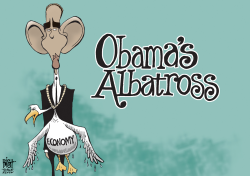 OBAMA'S ALBATROSS,  by Randy Bish
