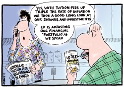 TUITION FEES BALLOONING by Ingrid Rice