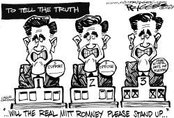 TO TELL THE TRUTH by Milt Priggee