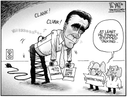 ROMNEY UNPLUGGED by Christopher Weyant