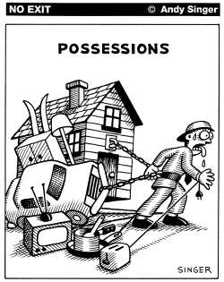 POSSESSIONS by Andy Singer