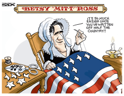 BETSY MITT ROSS by Steve Sack