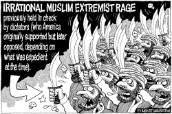 MUSLIM EXTREMIST RAGE by Monte Wolverton