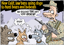 LOCAL-CA DOGS BEARS AND BOBCATS  by Wolverton