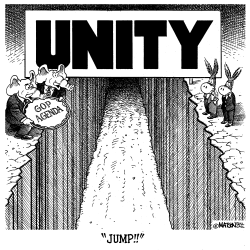 REPUBLICANS APPEAL FOR UNITY by R.J. Matson