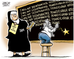 LOCAL PA  NUNS AND VOTER ID  by John Cole