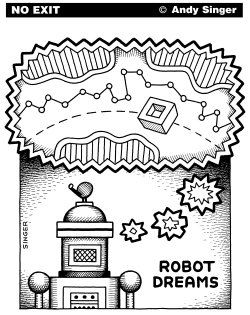 ROBOT DREAMS by Andy Singer
