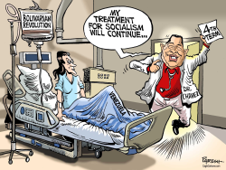 CHAVEZ'S  FOURTH TERM  by Paresh Nath