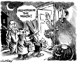 TRICK 'R TREAT FOR SOCIALISTS by Jim Day