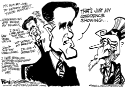 ROMNEY CONFIDENCE by Milt Priggee