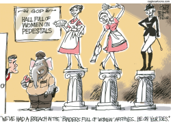 WOMEN AND THE GOP  by Pat Bagley