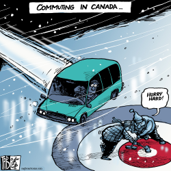 CANADA COMMUTING IN CANADA  by Tab