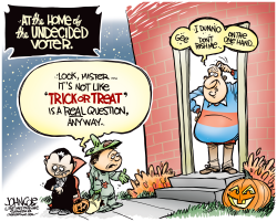 UNDECIDED VOTER HALLOWEEN  by John Cole