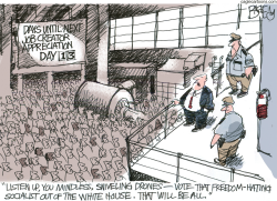 OUR BENEVOLENT OVERLORDS  by Pat Bagley