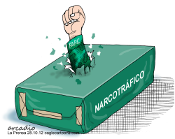 FARC GUERRILLA Y NARCOTRáFICO by Arcadio Esquivel